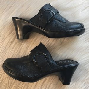 Born Concept BOC mules heeled shoes 8